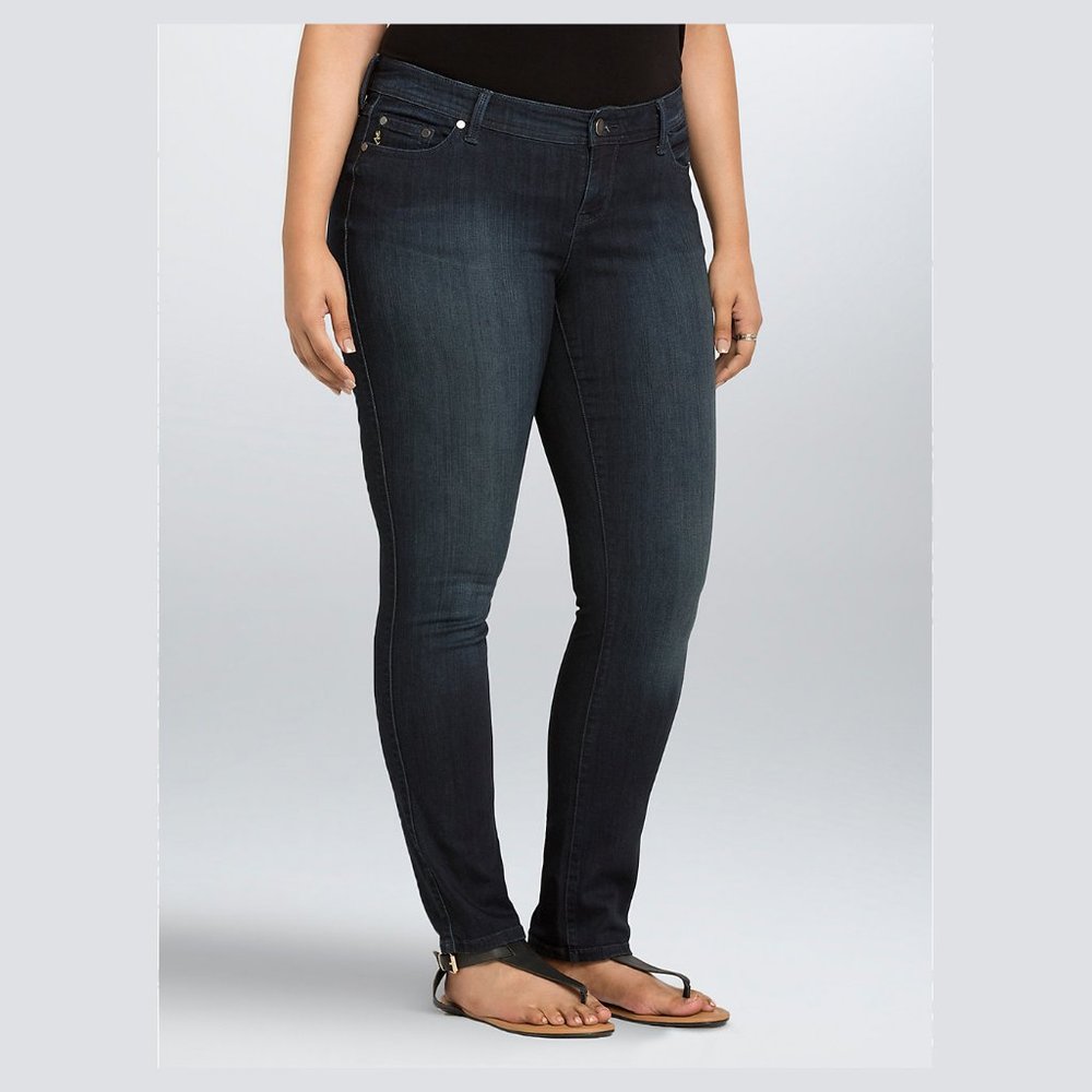 TORRID PREMIUM STRETCH ULTRA SKINNY JEANS - DARK